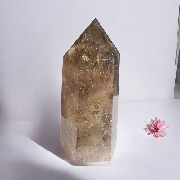 Rainbow Smoky Quartz‎ Crystal Tower (#8) - Picture 1 of 11